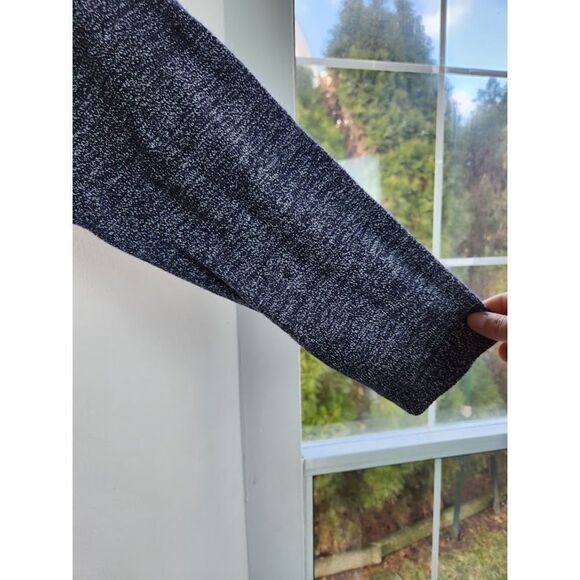 Talbots Plus Women Grey & White Cotton Blend Pullover Knit Sweater size 1X - Picture 6 of 9